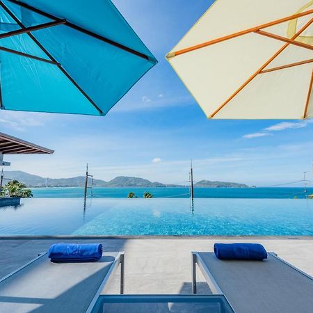 Oceanfront Beach Resort - Sha Extra Plus Patong Екстер'єр фото View from the pool at the resort