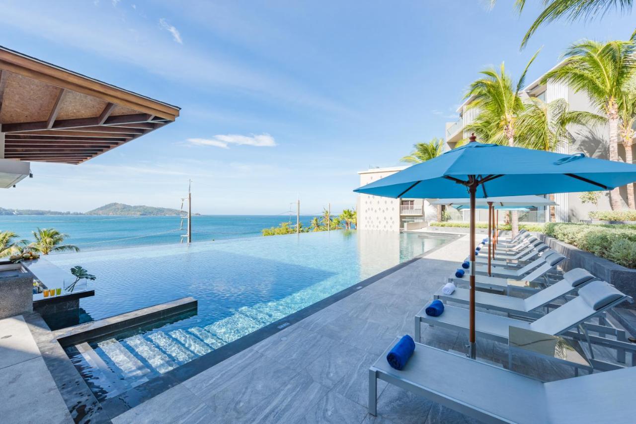 Oceanfront Beach Resort - Sha Extra Plus Patong Екстер'єр фото Infinity pool at the hotel